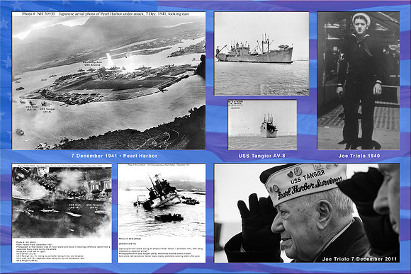 Joe Triolo • USS TANGIER • Pearl Harbor 7 December 1941